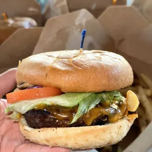 Black Angus Burger + Mushrooms