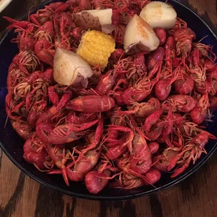 Crawfish. 3.99 a lb on Sundays