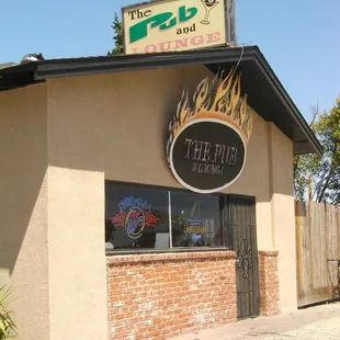 the outside of the building