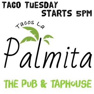 taco tuesday starts 5pm