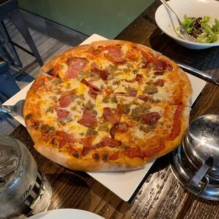Thin Crust Sicilian Pub Pie