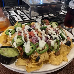 Chicken nachos
