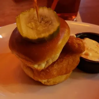 Beer-Battered Fish Slider