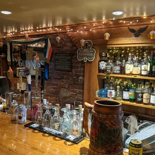 Love the inside atmosphere.  This place is awesome !