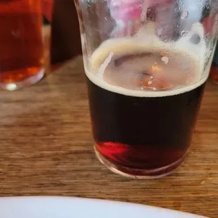 a pint of beer