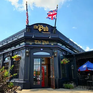the front of the pub