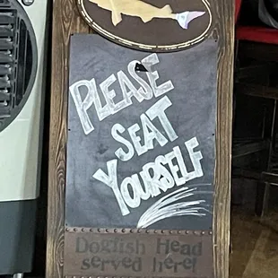 Please seat yourself