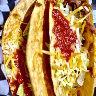 Chicken Crunchy Tacos