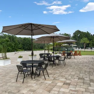 Beautiful outdoor seating