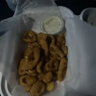 Fried banana peppers