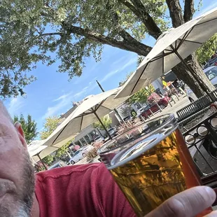 Windows open on a nice day