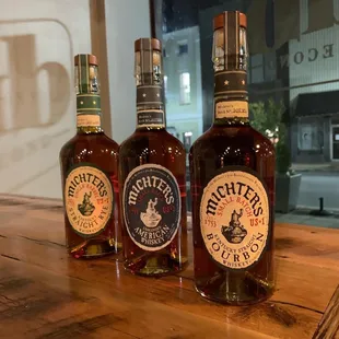 Small Batch Bourbons