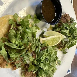 Taco Tuesday beef tacos