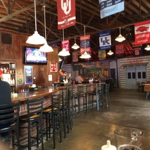 Bar area