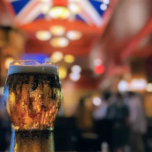 A respectable beverage (Harp Lager)