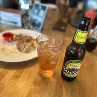 Corned beef &amp; Irish fries &amp; Magners Apple GF
