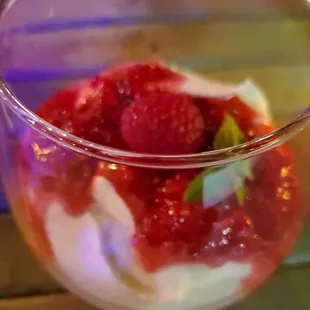 Cranachan Trifle.