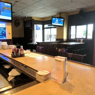 interior, sushi and sashimi