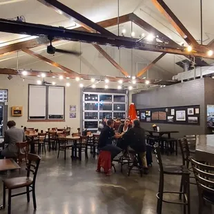 the interior of the restaurant