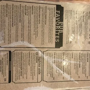 Menu 1/7/22