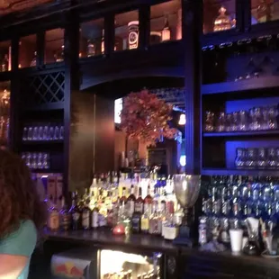 A beautiful behind the bar set up. Along with the beautiful young lady that appeared on bar rescue.