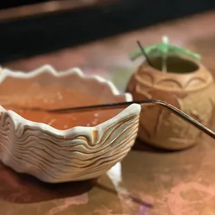 Castaways and News Team Assemble Tiki drinks