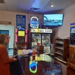 Bar area