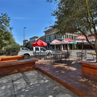 Fantastic patio!