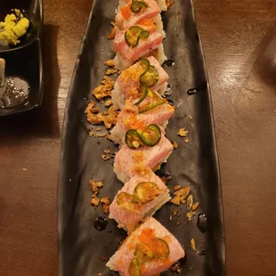 Flaming Toro Roll