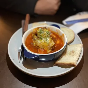 Cheesy oxtail