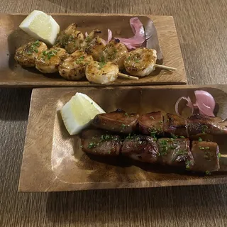 Garlic Shrimp Skewer