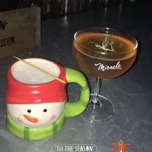 &quot;Gretchen, Stop trying to make fetch happen!&quot; And the snowy drink (#4). 13 dollars each!