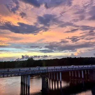View from 5th floor bar and dining area
