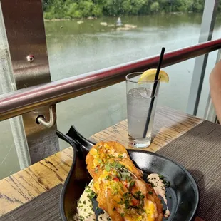 Fried Green Tomatoes + Lavender Lemonade