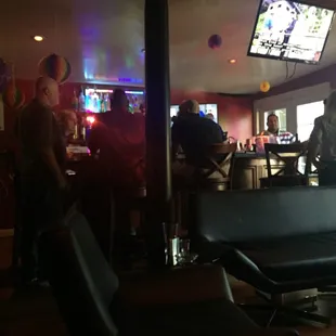 Bar in the back