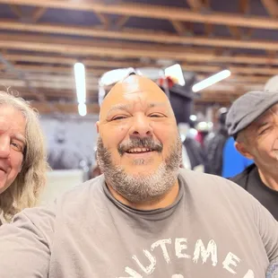 Tony Reflex, Rukus and me.