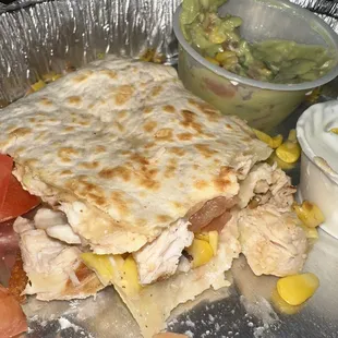 Chicken quesadilla