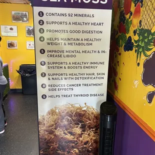 Cooler with main ingredients