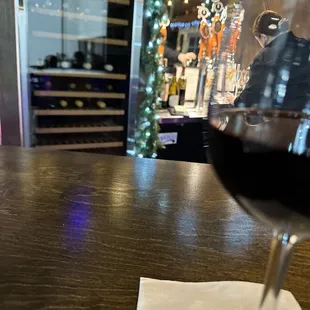 The. Bar is open! Yeah!