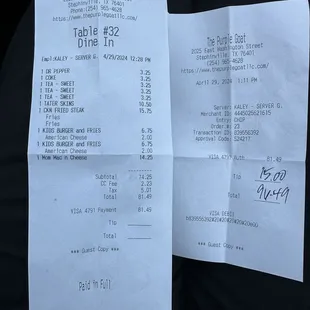 Bill from The Purple Goat
