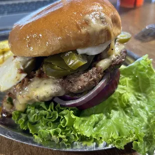 Goat Burger