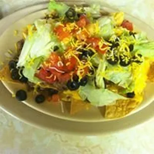 nachos, food