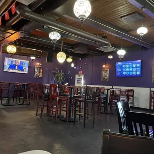 Inside the purple onion