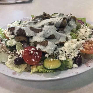 Gyro over Salad