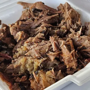 Chopped Brisket Sandwich