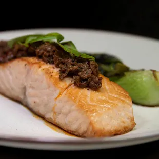 grilled fish, seafood, food, grilled seafood, fish