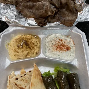 Lamb platter