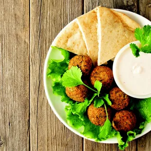 Falafel with Pita