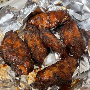 honey bbq Smoked Wings (6)