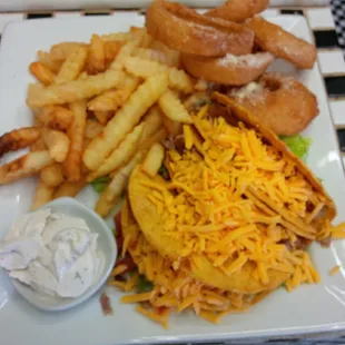 Oven roasted Pulled Pork Tacos with made to order shells